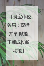 灵宝市税务局：双措并举 赋能干部成长新动能