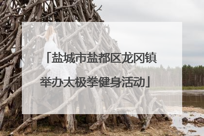 盐城市盐都区龙冈镇举办太极拳健身活动