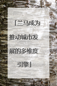 兰马成为推动城市发展的多维度引擎
