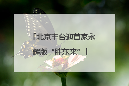 北京丰台迎首家永辉版“胖东来”