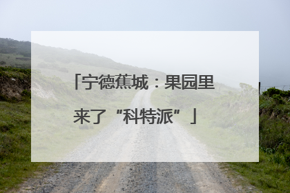 宁德蕉城：果园里来了“科特派”