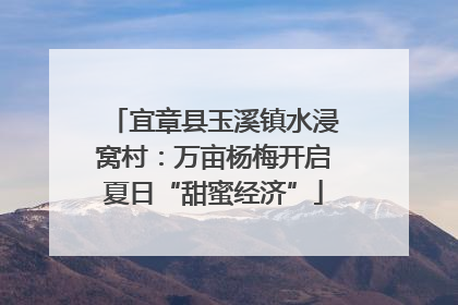 宜章县玉溪镇水浸窝村：万亩杨梅开启夏日“甜蜜经济”
