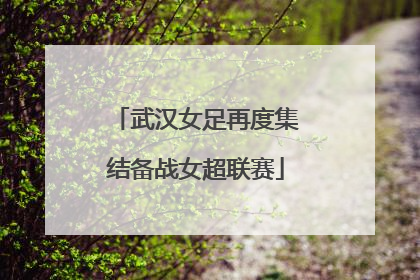 武汉女足再度集结备战女超联赛