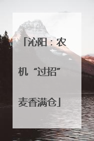 沁阳：农机“过招”麦香满仓