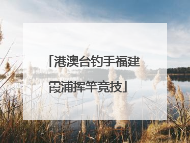 港澳台钓手福建霞浦挥竿竞技