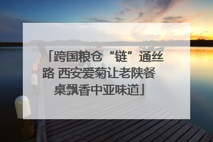 跨国粮仓“链”通丝路 西安爱菊让老陕餐桌飘香中亚味道