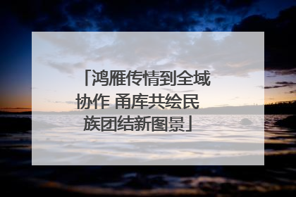鸿雁传情到全域协作 甬库共绘民族团结新图景