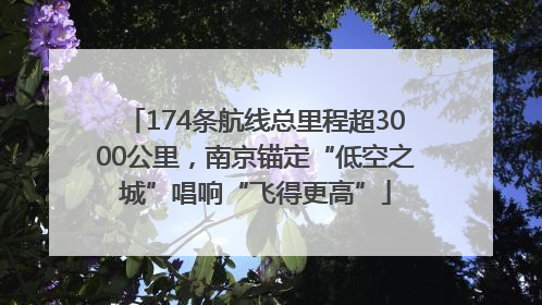 174条航线总里程超3000公里，南京锚定“低空之城”唱响“飞得更高”